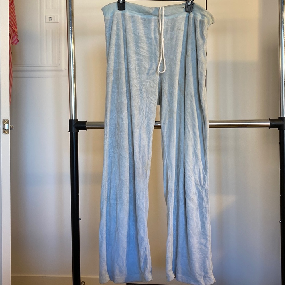 Terry Cloth Pajama Bottoms